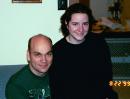 Lucis with friend Beth Mennemeyer, 8-22-99