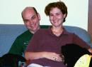 Lucis with friend Chris Weber, 8-22-99